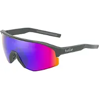 Bolle - Occhiali da sole - Lightshifter XL Titanium Matte - Volt Ultraviolet in Nylon - Nero