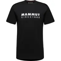 Mammut Trovat T-Shirt Logo T-shirt Uomo (M, nero)