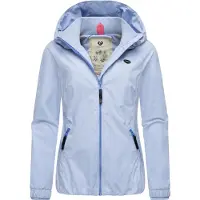Ragwear Giacca funzionale 'Dizzie' blu chiaro / nero