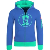 TROLLKIDS Kids Sortland Jacket Felpa con cappuccio Bambini (176, blu)