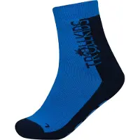 TROLLKIDS Kid's Anti Slip Socks Pantofole Bambini (27-30, blu)