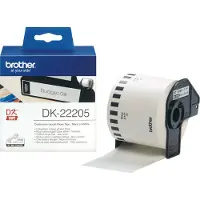 Brother Etichetta DK-22205 - Nero su bianco (62 mm)