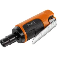 Neo Tools Smerigliatrice pneumatica diritta, 1/4";1/8" - 6 mm/3 mm, 25 000 giri/min