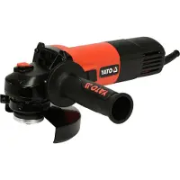 YATO Smerigliatrice angolare da 125 mm, 1100 W, con controllo della velocità
