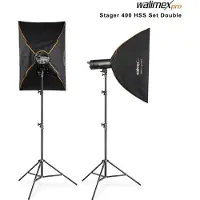 Walimex Flash Da Studio Stager 400 Hss Set Double