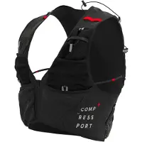 Compressport - Zaino da trail/running - UltRun S Pack Evo 15 Black - Taglia M - Viola