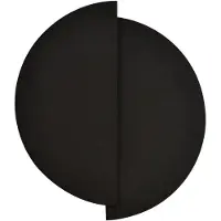Emibig LIGHTING Applique forma 9, 28 cm x 32 cm, nero