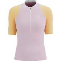Compressport Women's Trail Racing Postural S/S Top Maglia da corsa Donna (S, lilla)