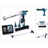 Makita Pistola a cartuccia a batteria DCG 180 RF1X 18 V 300 / 600 ml + 1x batteria ricaricabile 3,0 Ah + caricabatterie
