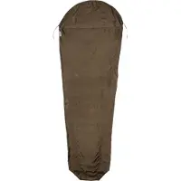 Cocoon MummyLiner Silk Sacco a pelo da viaggio (241 x 90/56 cm, marrone/nero)