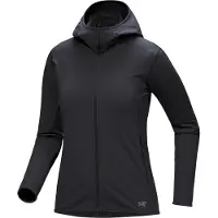 Arc'teryx - Pile leggero e versatile - Kyanite LT Hoody W Black in Pelle - Taglia M - Nero