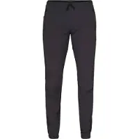 Norrøna - Pantaloni leggeri e antivento - Senja Flex1 Trackster Pants M'S Caviar Black per Uomo - Taglia M - Nero