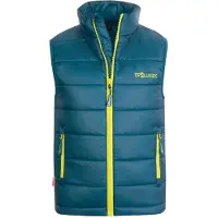 TROLLKIDS Kids Trondheim Vest Gilet sintetico Bambini (98, blu)