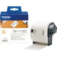 Brother Etichetta DK-11202 - Nero su bianco (100 mm x 64 mm)