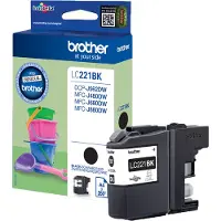 Brother Cartuccia stampante LC-221BK - Nero