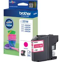 Brother Cartuccia stampante LC-221M - Magenta