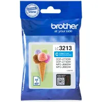 Brother Cartuccia stampante LC-3213C - Ciano Alta capacità