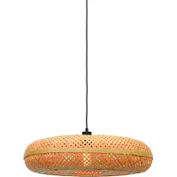 Good&Mojo Lampada a sospensione Palawan, colore naturale, Ø 60 cm, bambù, E27