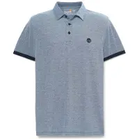 Timberland Baboosic Brook Oxford Short Sleeve Polo Maglia polo Uomo (XL, grigio)