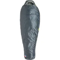 Big Agnes - Sacco a pelo 2 stagioni - Anthracite 30 (Fireline Pro Recycled) in Pelle - Taglia Sinistra - Grigio