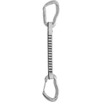 Austrialpin Rockit Mixed Set Moschettoni a leva (20 cm - Drahtbügel + Schnapper, grigio)