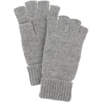 Hestra Basic Wool Half Finger Guanti (8, grigio)