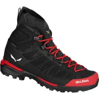 Salewa Women's Ortles Light Mid Powertex Scarponi da montagna Donna (42, nero)