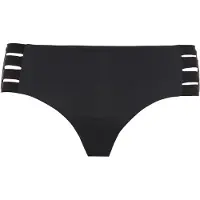 Seafolly Women's Collective Multi Strap Hipster Pant Parte inferiore bikini Donna (42, nero)