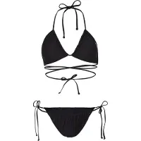 O'Neill Women's Kat Becca Wow Bikini Set Bikini Donna (42, nero)