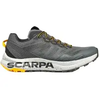 Scarpa - Scarpe trail - Spin Planet Anthracite Saffron per Uomo - Taglia 41 - Grigio