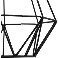 Luminex Lampada a sospensione Jin, nera, 1 luce