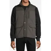 White Stuff Corby Canvas Gilet Dark Grey Taglia: XXL | Gilet Outlet | Uomo | Grigio