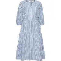 Levi's Cecile Midi Dress Bearberry Stripe Blue Taglia: S | Abiti Midi Outlet | Donna | Blu