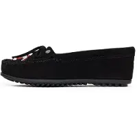 Minnetonka Mocassino 'Thunderbird' nero