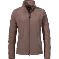 Schöffel Women's Fleece Jacket Leona3 Giacca in pile Donna (36, marrone)