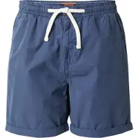 Superdry per uomo. M7110479A Pantaloncini Essential Walk blu navy (M), Casual, Cotone