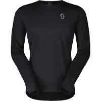 SCOTT Tee Endurance Tech L/S Maglia da corsa Uomo (L, nero)