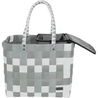 Normani Shopper verde chiaro / bianco