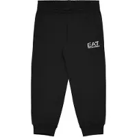 Emporio Armani per ragazzo. 7B000027_AF10380 Pantaloni della tuta neri Core Identity (8años= 130cm), Nero, Casual, Sportivo, Cotone, Multisport, moda p