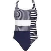 Vivid Costume intero navy / bianco