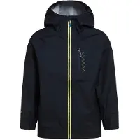 Namuk Kid's One Ultralight Regenjacke Giacca antipioggia Bambini (92/98, nero)