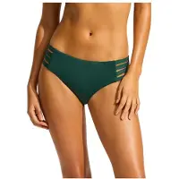 Seafolly Women's Collective Multi Strap Hipster Pant Parte inferiore bikini Donna (42, blu)
