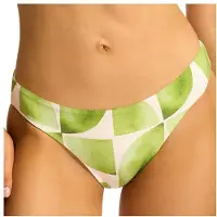 Seafolly Women's Sunray Reversible Hipster Pant Parte inferiore bikini Donna (32, verde)
