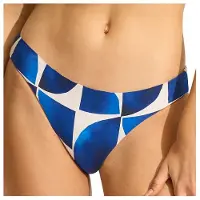 Seafolly Women's Sunray Reversible Hipster Pant Parte inferiore bikini Donna (32, blu)