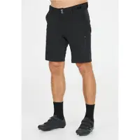 Endurance Benal 2-in-1 Cycling/MTB Shorts Pantaloni da ciclismo Uomo (M, nero)