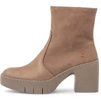 Art per donna. 116561220003_020 Stivaletti in pelle 1656 Sofia tortora (36), 3 a 5cm, Cerniera, Casual, Taupe