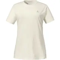 Schöffel Women's Circ T-Shirt Tauron Maglia funzionale Donna (48, bianco/beige)