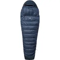 Fjällräven Keb Three Seasons Sacco a pelo in piuma (Long, blu)