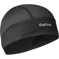 Gripgrab UPF 50+ Lightweight Summer Skull Cap Cappello da ciclismo (One Size, nero/grigio)