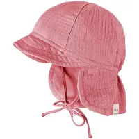 Maximo Kid's Mini Schildmütze Musselin Cappellino Bambini (47 cm, fuchsia)